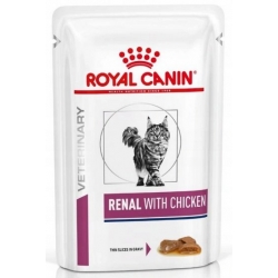 ROYAL CANIN RENAL CAT KURCZAK SASZETKA 85G